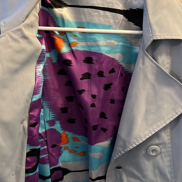 Vertigo blue/gray XS trench coat like new - Picture 6 of 7